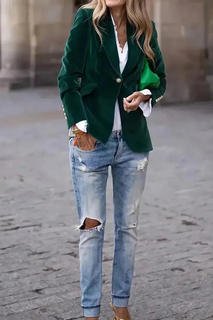 QUISIA | STYLOWA MARYNARKA LUX