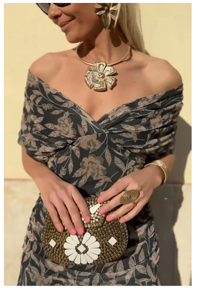 XAWERA | ELEGANCKA KWIATOWA SUKIENKA MAXI