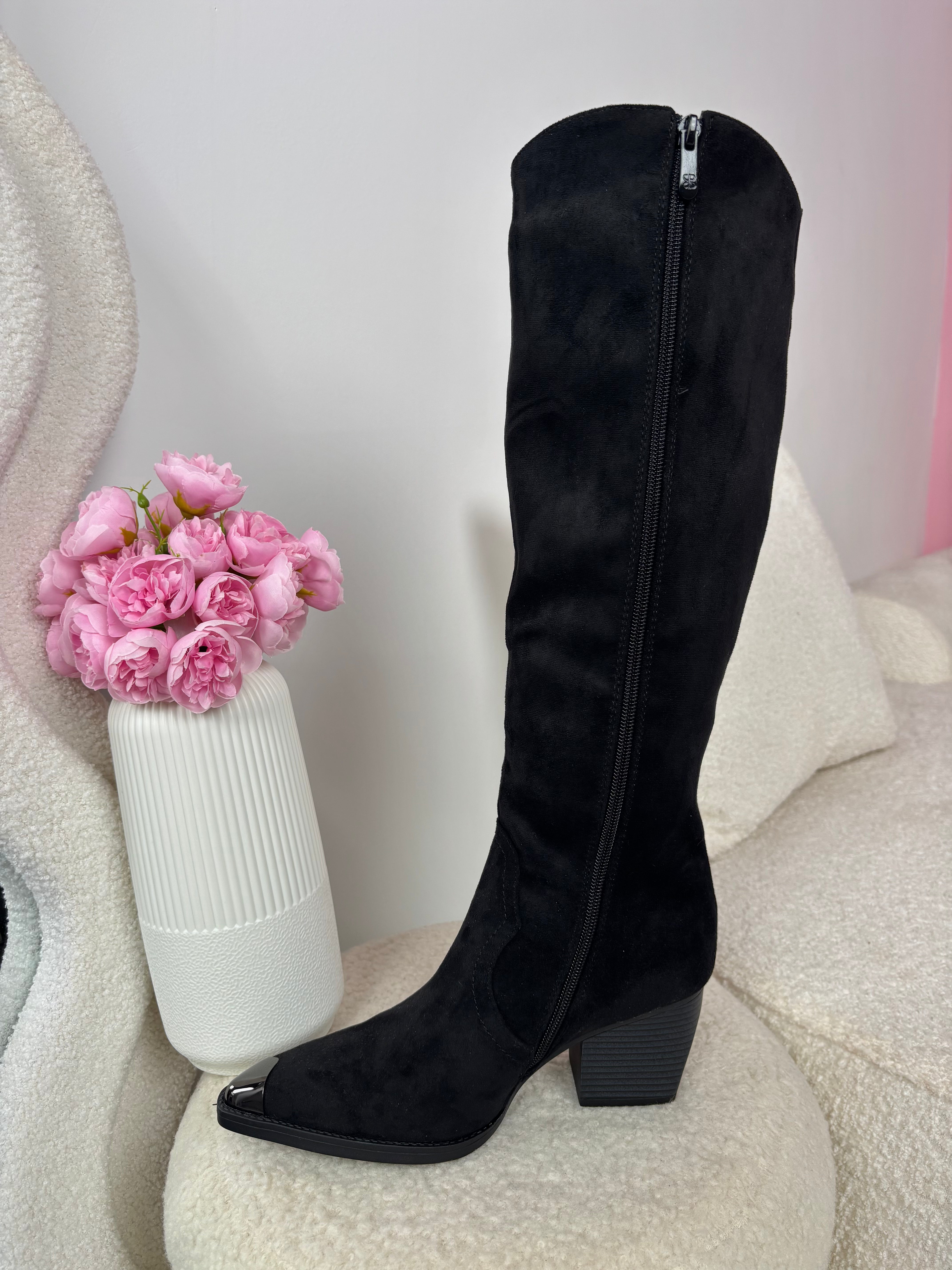 Roxy Suedine Wysokie Botki