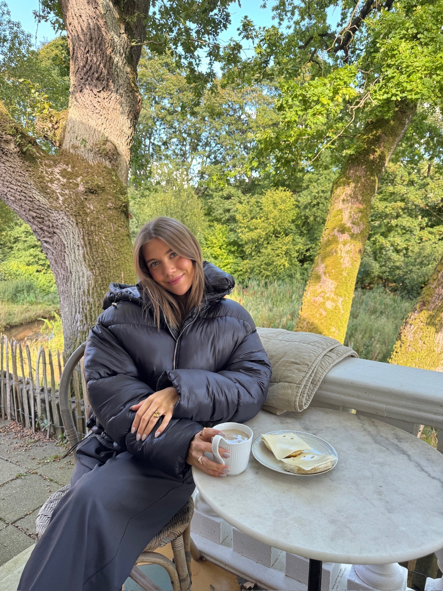 Kurtka Puchowa Josefine - Czarna